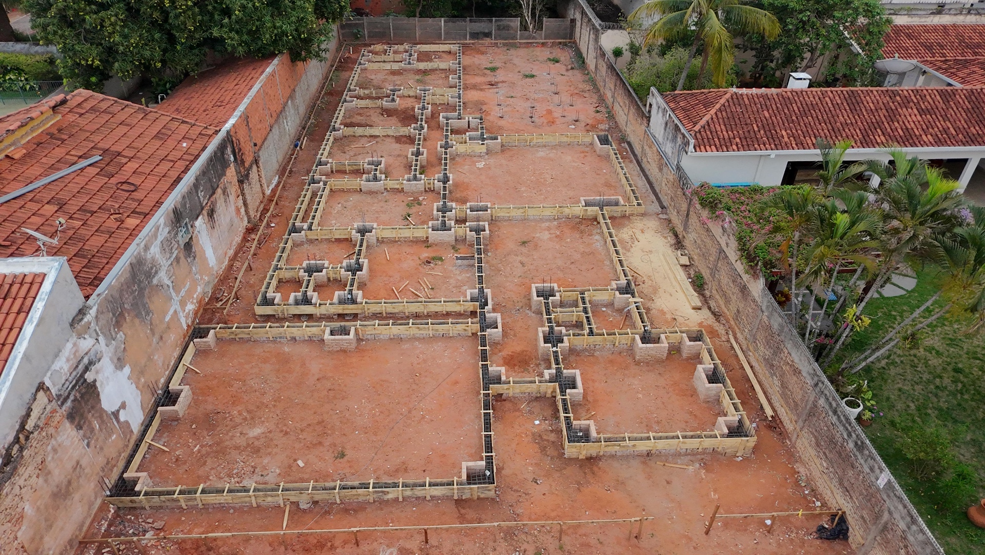 Obra em andamento - Centro (3/4)